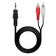 Cables de audio RCA-jack3.5