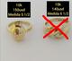 anillos originales de oro 10k y 14k