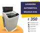 Lavadora automática Milexus 8kg