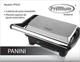 Sandwichera (Panini Grill) 12, acero inoxidable. (70 USD )