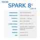 Teléfono Spark 8C + 128Gb + 4Gb + 3Gb