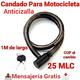 Candados para moto y toldo con techo tapa sol