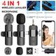 Kit de 2 micrófonos inalámbricos alcance hasta 20m