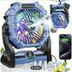 Ventiladores recargables 30000MHA 