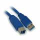 CABLE SUPER SPEED USB3.0+TYPE A MALE TO TYPE B MALE-53543066