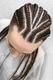 Trenzas africanas sueltas y Drelos