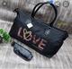  Cartera Victorias Secret color negra espectacular 76421569