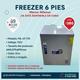 Freezer 6 pies 