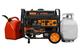 GENERADOR ELÉCTRICO WEN 4750W 4T COMBUSTIBLE DUAL 110-220V.