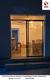 Puerta Corredera de Aluminio y Cristal (Negra) Cristal Trans