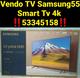 Vendo TV Samsung 55Smart Tv 4k Crystal 