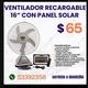 A la venta Ventiladores recargables con garantía +5353392358