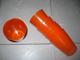 Vasos de plástico de 200 cc, color naranja. Nuevos