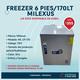 Freezer 6 pies/170Lt Milexus- 338.00 usd 