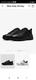 Zapatos Nike negros nuevos No.44 hombre 