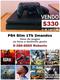 $300 Vendo PS4 Slim 1Tb 2 mandos lleno de juegos 5.386.6665