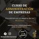 CURSO DE ADMINISTRACIÓN DE EMPRESAS