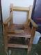 silla nueva de madera para impedido para hacer necesidades 