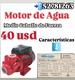 Motor de Agua.Medio Caballo de Fuerza.40usd