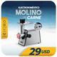 Molino con accesorios
