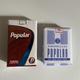 16 cajas cigarros Popular rojo con filtro y 4 Popular sin fi