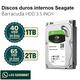 Discos duros internos Seagate Barracuda