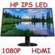 MONITOR HP 24YH/24 PULG/LED/IPS (HDMI/DVI/VGA) Full HD 