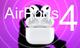Audífonos Inalámbricos Airpods Pro 4 como nuevos