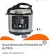 Olla reina digital de 6L, un mes de garantia