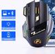 Mouse X7 Bluetooth Inalámbrico y Recargable de 7 botones y l
