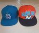 gorras originales Marlins Miami y Real Madrid
