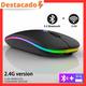 Mouse INALÁMBRICO Recargable Mouse Bluetooth 5.0 o USB NUEVO