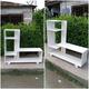 Lindos multimuebles blancos.