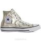 TENIS CONVERSE ALL STAR . ORIGINALES ,DORADOS, CORTE ALTO