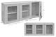 Mueble de cocina aéreo de metal nuevos en caja 2bles y 3ples