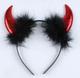 Cintillo de Diabla accesorio para disfraz de Halloween
