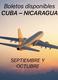 Boletos disponibles Cuba-Nicaragua