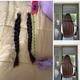 PELO NATURAL 2 TRENZAS DE 15 PULGADAS 
