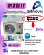 SPLIT DE 1 TONELADA ALLNOVU MARCA REGISTRADA SUPER PRECIO 