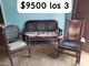 Juego de sala y mesa de uñas