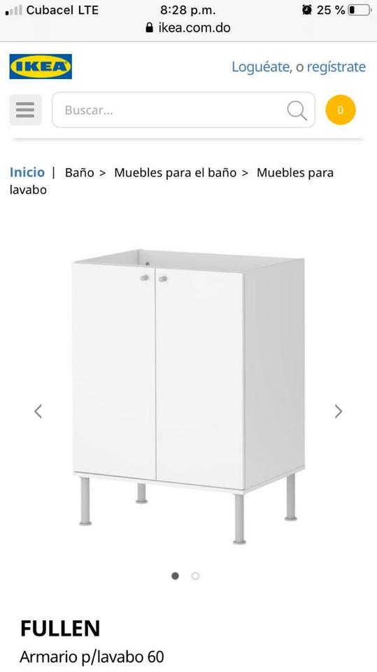 muelle agujero interferencia Se Vende > Muebles / Decoración: Mueble para baño IKEA Nuevo en su caja en  La Habana, Cuba | Anuncios Clasificados de Compra / Venta en Cuba -  Porlalivre