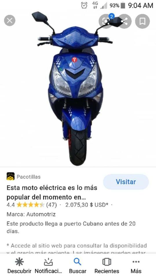 Autos > Motos / Scooters MOTO ELÉCTRICA MARCA YAMAKY