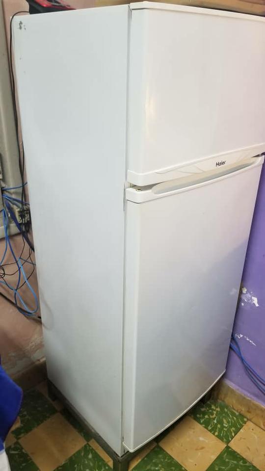 Electrodomésticos > Refrigeradores: Refrigerador Haier blanco funciona  perfecto en La Habana, Cuba